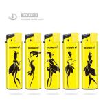 Dongyi Customized Label Windproof Gas Lighter EUR Standard ISO99994 DY-F013