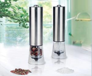 Quality Electric pepper&amp;salt grinder with light wholesale