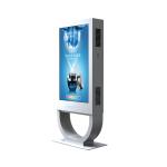 Vandal Proof Outdoor LCD Digital Signage LG Panel 4K Max Resolution
