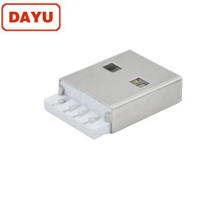 Quality USB A Type 4P Male Fast Charging Connector For Lightning Cable wholesale