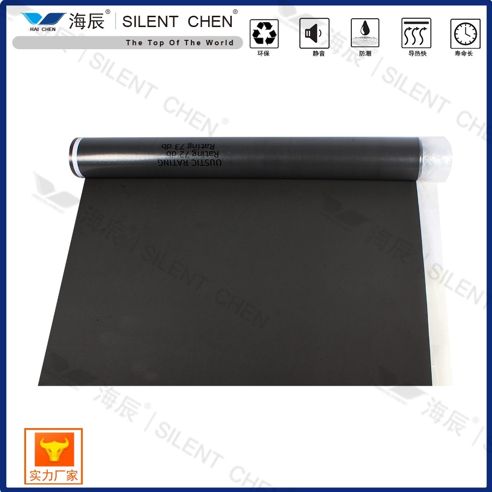 STC 72db 3mm EVA Acoustic Floor Underlayment With PE Film