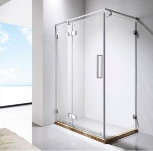 Quality 5mm Bathroom Shower Screens Tempered Glass Polishing Finish Cubicle Shower Rooms Enclosure wholesale