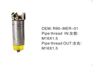 Quality Industrial Hydraulic Filter Housing Assembly R90-MER-01 Pipe Thread IN M16*1.5 wholesale