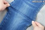 Desizing Cotton Polyester Spandex Denim Fabric 11oz Warp Slub For Women