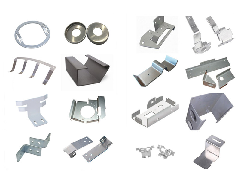 Stainless Steel Sheet Metal Stamping Parts and Bending Parts with Silver Plated Finish