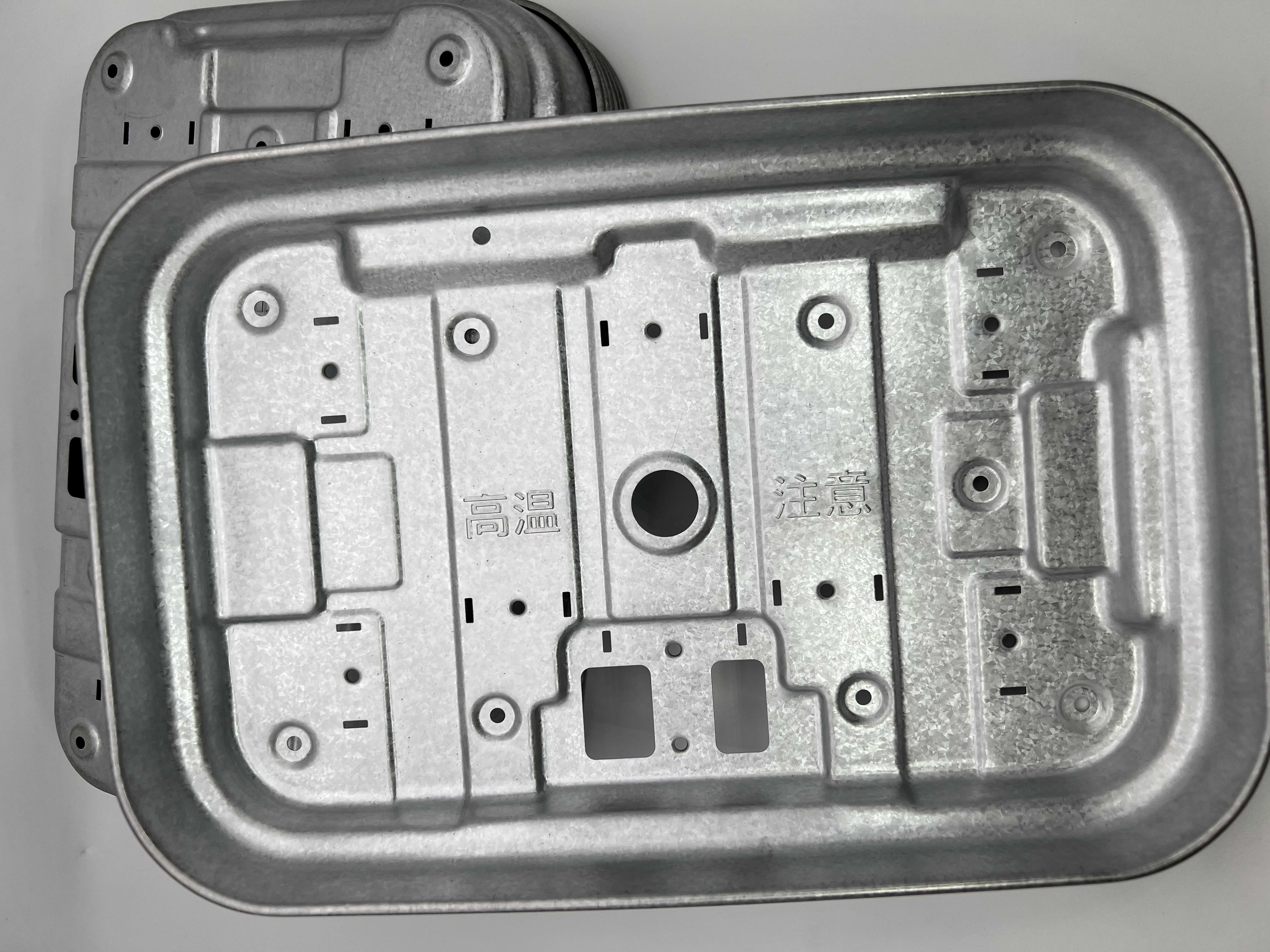 Precision Stamped Metal Shell Components | Galvanized Steel Housings | METS