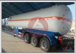 3 Axle LPG Tank Semi Trailer High Pressure Vessel Hydraulic Operating