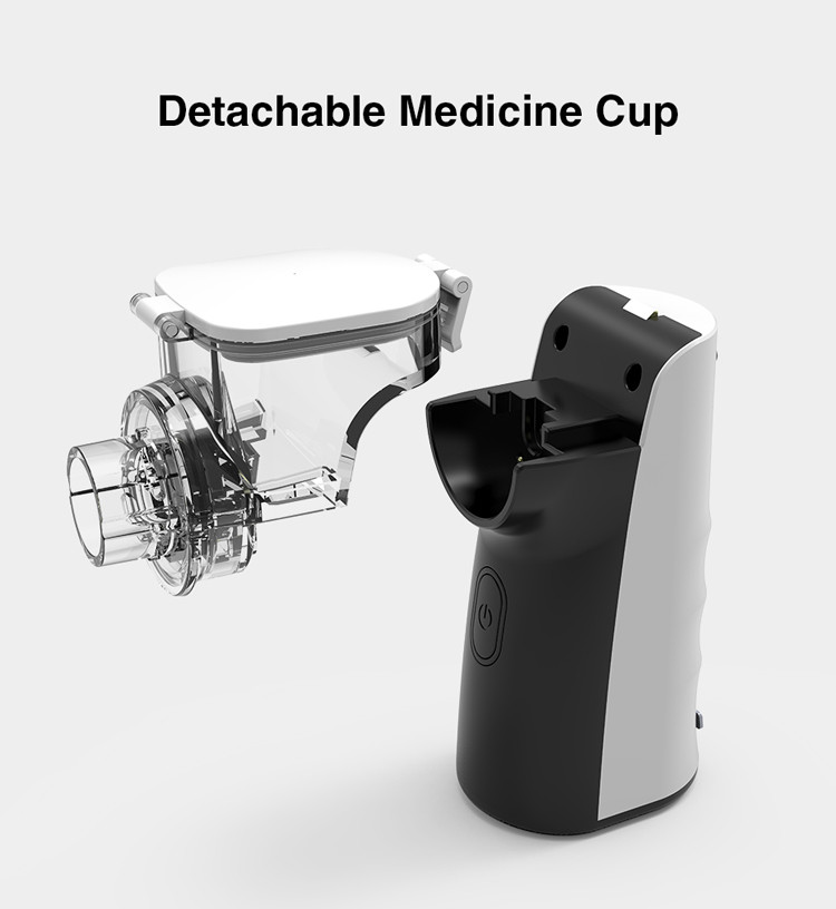 Medical Mini Portable Nebulizer Ultrasonic Mesh Inhaler Compressor Nebulizer