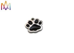 Quality 14x16mm SS Handcrafts Cat Pad Personalized Pet Charms wholesale