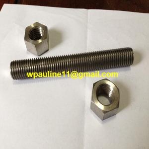 Quality 316L threaded rod with hex nut wholesale