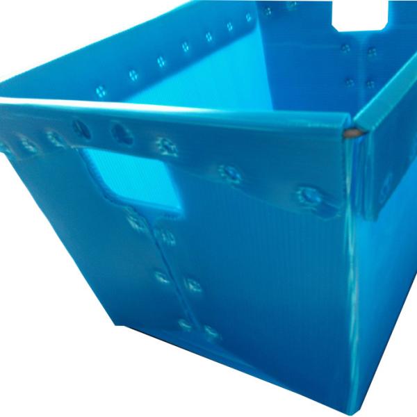 Cheap 5mm Coroplast Postal Totes Corrugated Plastic Customized for sale