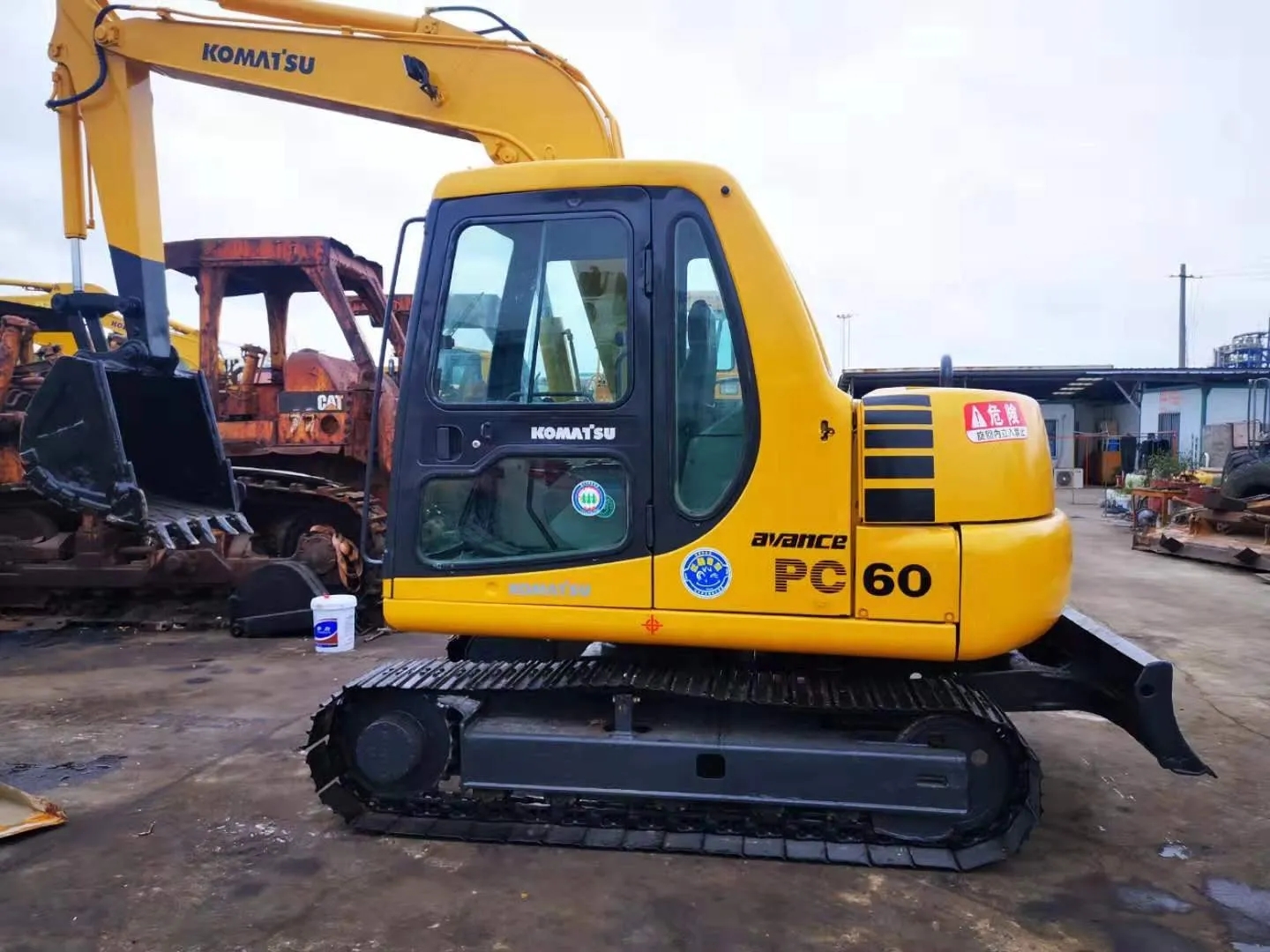 Komatsu PC50 PC55MR-2 PC56 PC35mr PC40mr PC78us Crawler Excavator for Direct Purchase