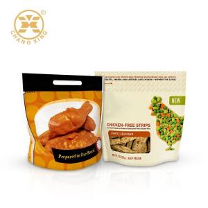 Quality CPP PET LDPE Roast Chicken Packaging 250g 1kg Personalised Plastic Takeaway Bags wholesale