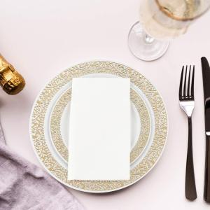 Quality Folding Soft Table Paper Napkin Tissue For Restaurant Wedding wholesale