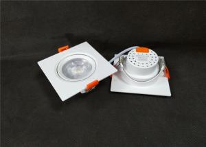 Quality 6500K 7W Square Plastic Distinct SMD LED Spotlight For Bathroom / Office wholesale