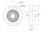 woodworking machine part,polishing wheel,edge bander part