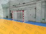 2 X 3m Movable Soccer Goals Steel Backyard Training Equipment