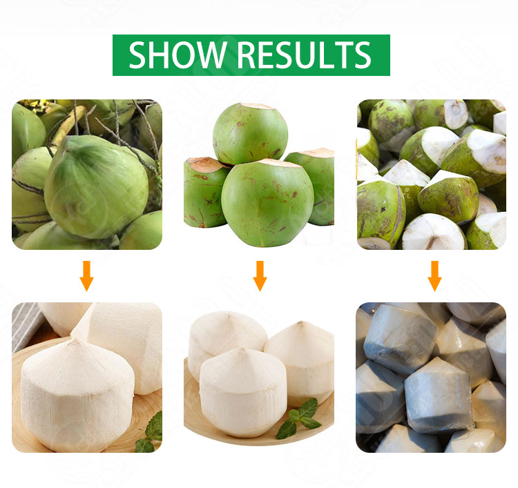 Electric Vegetable Peeling Machine Coconut Processing Equipment