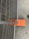 22.00kg Temporary Barrier Fencing / Construction Site Fencing Q235 Steel