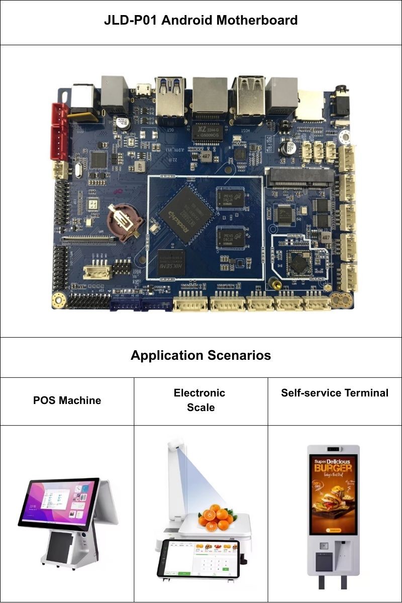 Android 11 Vending Machine Motherboard With Rockchip Rock3566 RK3568 RK3399 RK3288 RK3588
