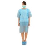 Eco Friendly Disposable Medical Clothing , Hospital Patient Gown 20-50g/M2