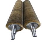 Customized Industrial Cylindrical Brush Conveyor Brush Roller For Wood Polishing