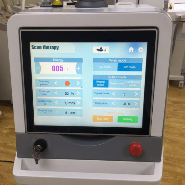 10600 Nm Co2 Fractional Laser Machine For Scar Removal / Vertical Fractional