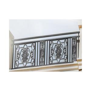 Quality Metal Building Balcony Railing Forging Cast Stairs Pipe Railing Handrail wholesale