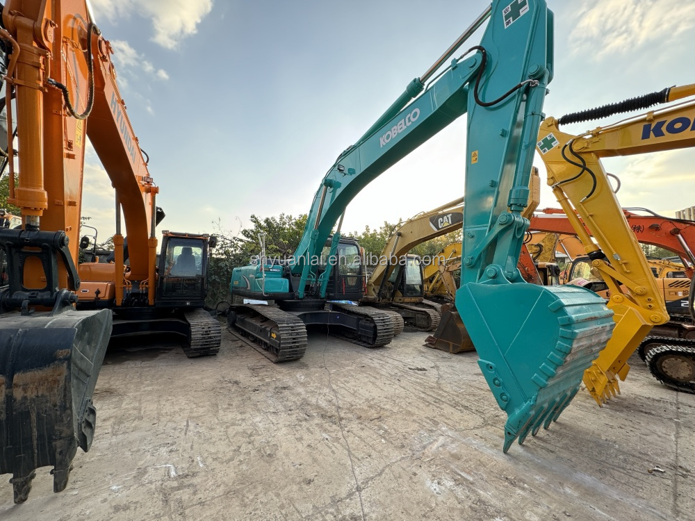 35 Ton Used Kobelco SK350 Excavator With Precision Transformers And Hydraulic Systems