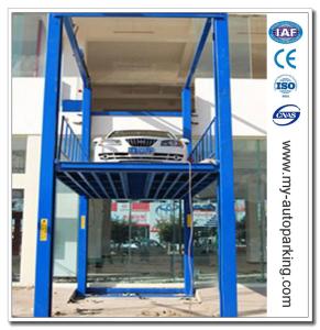 Quality 4 Post Car Elevator Free Standing/Electro Hydraulic Four Post Car Lift/Cheap Car Hoist/ Auto Lift for Car wholesale