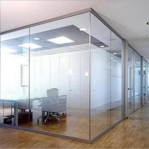Quality Modern Design Safety Frameless Glass Office Walls Soundproof Laminated Glass wholesale