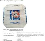 Charcoal Briquettes, BBQ Kraft Paper Charcoal Bag, Grill Packing Bag, Size 3kg