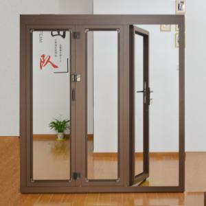 Quality Weatherstripping Aluminium Door Folding Sound Insulation Aluminum Glass Bifold Doors wholesale