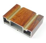 Wardrobe Door 6063 Wood Finish Aluminium Trim Profiles