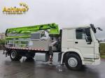 22H-3Z Reconditioned Zoomlion Concrete Pump Truck 8 / 12MPa Pressure
