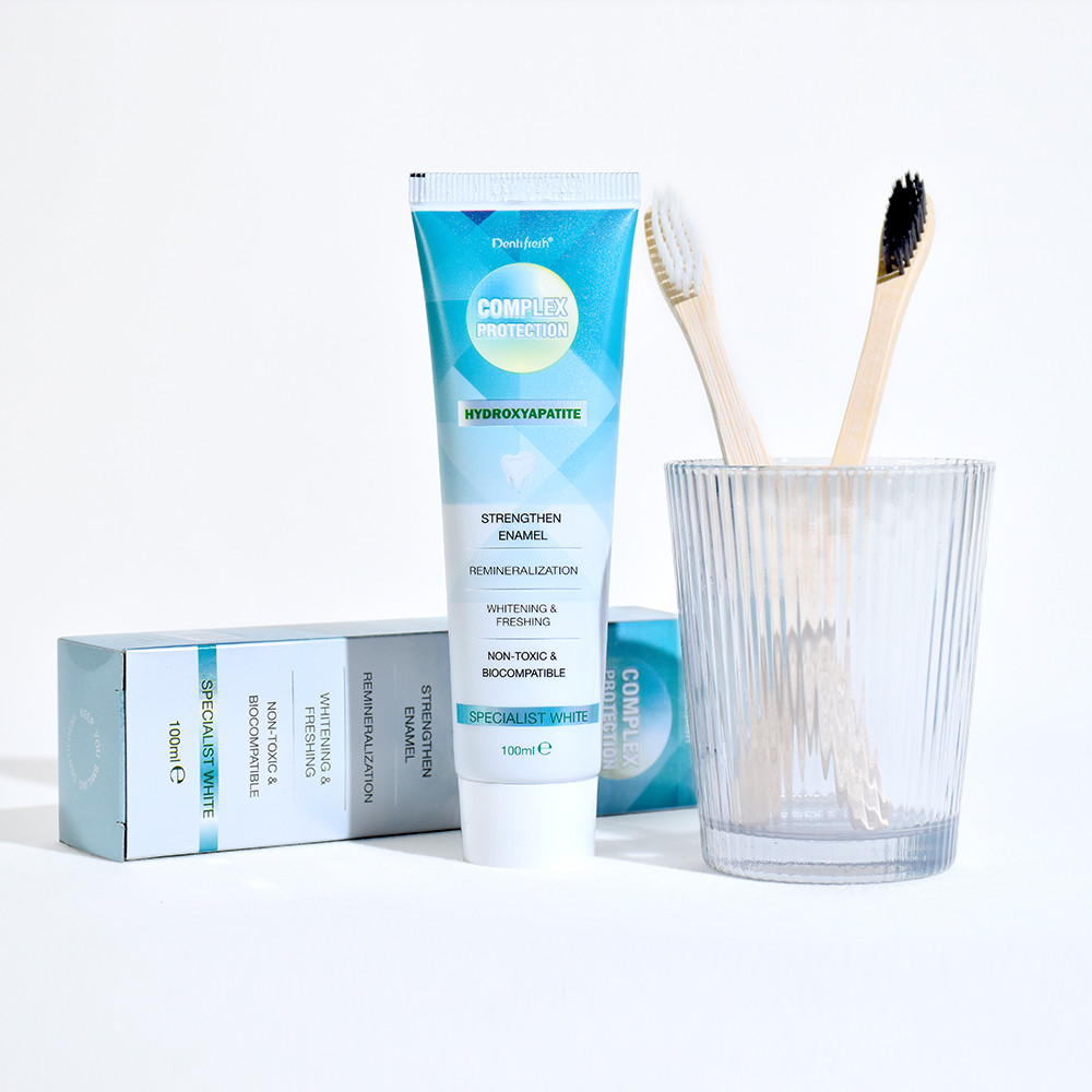 145g Cool Mint Teeth Whitening Toothpaste Remineralizing Hydroxyapatite Repair