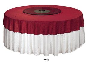 Quality High Quality Cheap banquet table cloth fabric (Y-35) wholesale