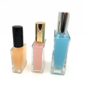 Quality 30ml 50ml 100ml Modern Glass Perfume Bottles With Pump Sprayer And Cap wholesale