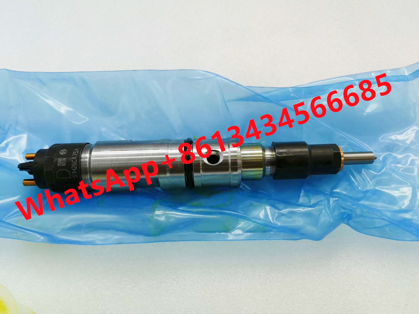 Diesel Fuel Injector Common Rail Injector Assembly 0445124042 04915316 for 350 D8K Engine