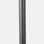 Round Anodized White 0.6mm Metal Pipe Curtain Rod