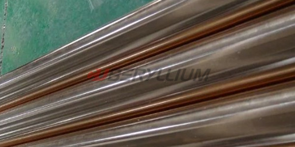 ASTM B196 C17000 Beryllium Copper Pipe Rod Cold Drawn 45mm For Structural Components