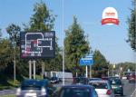 Electronic Digital Message Centers Variable Traffic Signs 960mm X 960mm