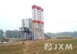 90m3 Stationary Concrete Batching Plant Equipment one Year Warranty