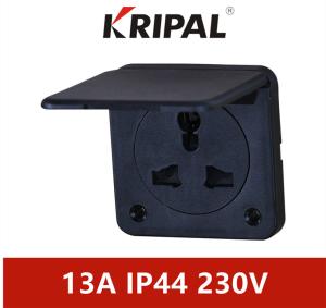 Quality Additional sockets are used in multiple countries 13A 230V IP44 wholesale