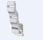50W~600W IP66 Stadium LED Flood Light Meanwell Sosen Driver