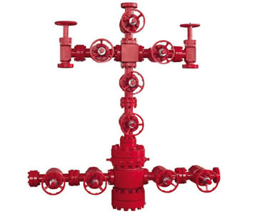 Oil or Gas Wellhead Chrismas Tree, API 6A 3-1/16" 10000psi PSL3 & PR1 Split Chrismas Tree / X-Mas Tree