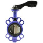 CI,DI,Cast iron wafer type butterfly valve pn16