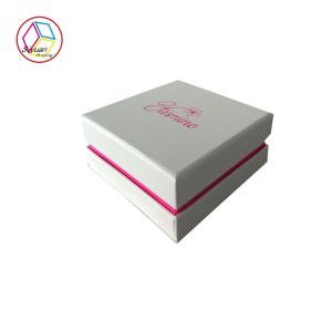Quality Decorative Jewelry Box With Scratch-Free Lamination Customized Logo wholesale