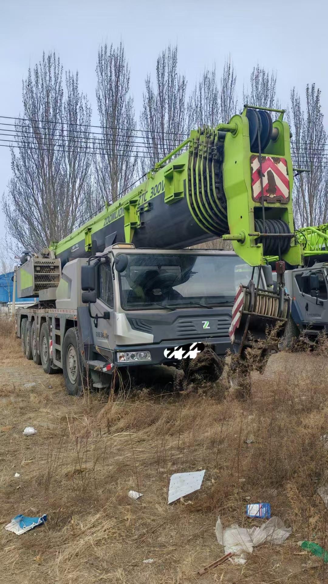 Seven-Arm Crane Jib ZAT1300V753 2021 Years Zoomlion Mobile Crane 130 Tons for Heavy-Duty Construction Projects
