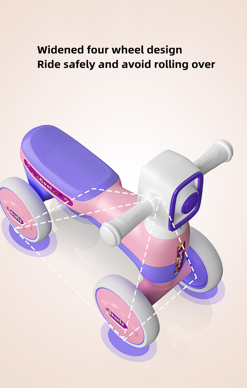 Popular Balance Bike Ride On Cute Scooter Car for Kids Age Range 2 to 4 Years